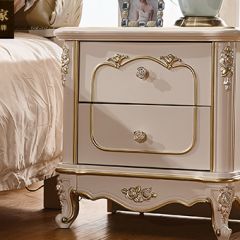 【公爵世家】法式贵族手工雕花床头柜 类型:床头柜