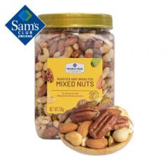 Member’s Mark 烘烤坚果 非油炸 原味果仁混合罐装 1.1KG